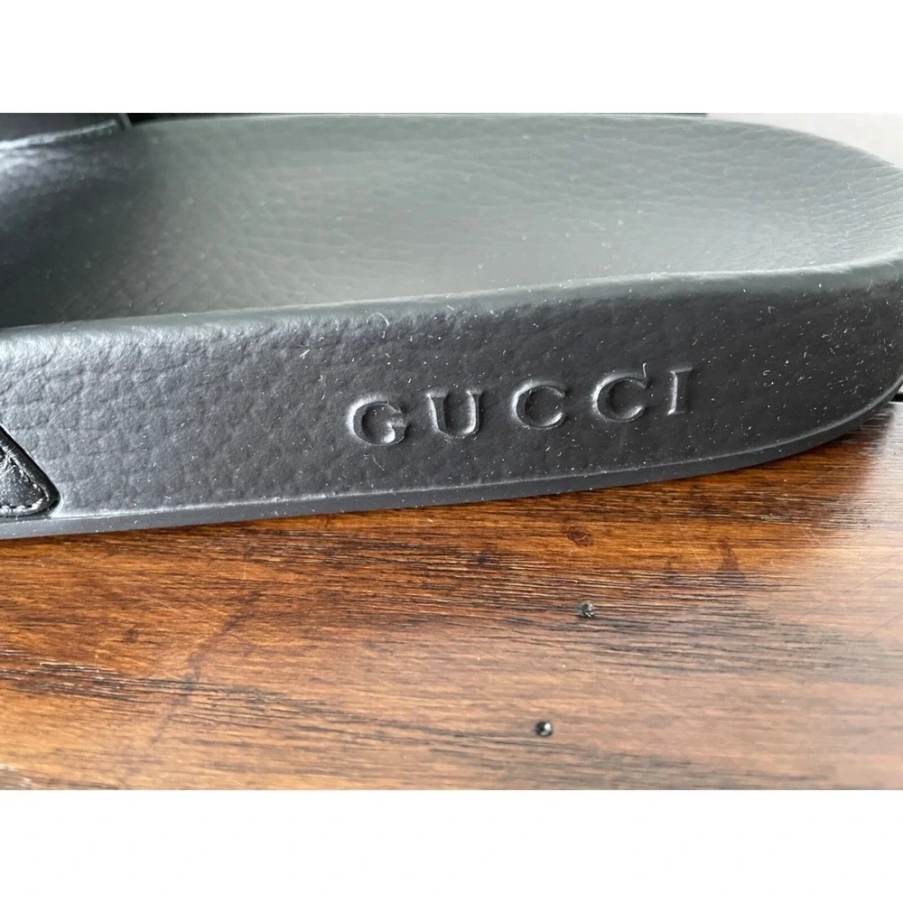 Gucci Mens 632183 Black Rubber 
